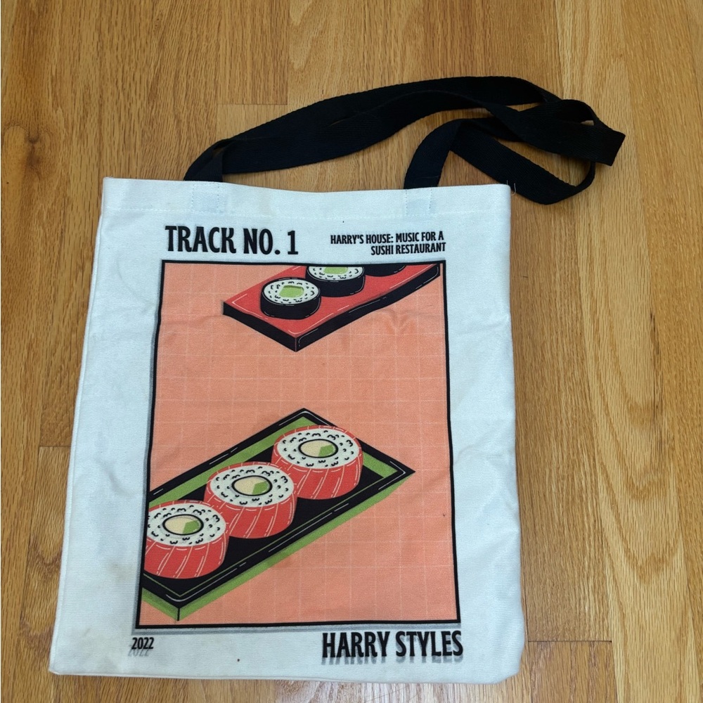 Harry Styles Harry’s House: Sushi Graphic Tote Bag Music Fan